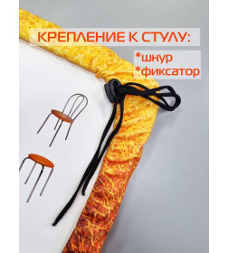 Подушка для сиденья "Киви" 33x33 см (зеленый, светло-коричневый) MATEX FRUTIS CUADRO 30-898