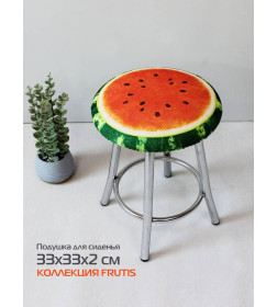 Подушка для сиденья "Арбуз" 33x33 см (красный, зеленый) MATEX FRUTIS 30-836