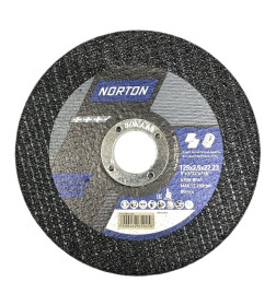 Диск отрезной по металлу и нержавеющей стали  125х2,5х22мм NORTON