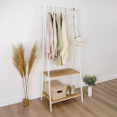 Вешалка гардеробная "Алабама 22" 680х415х1725мм, цвет белый (ВГА22 Б) 