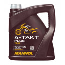 Масло моторное Mannol 4-Takt Plus 10W40 4 л (MN7202-4) 
