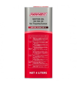 Масло моторное Fanfaro FF Premium motor Oil 5W-30 METAL 4 л