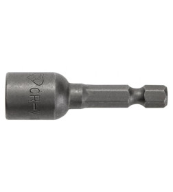 Насадка торцевая шестигранная с магнитом 8х48мм, 1/4", 2 шт, HOEGERT