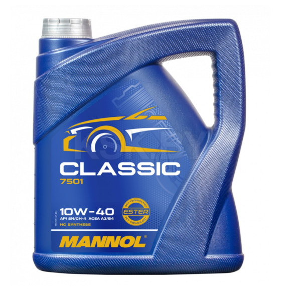 Масло моторное Mannol Classic 10W-40 SN/CH-4 4 л (MN7501-4) 