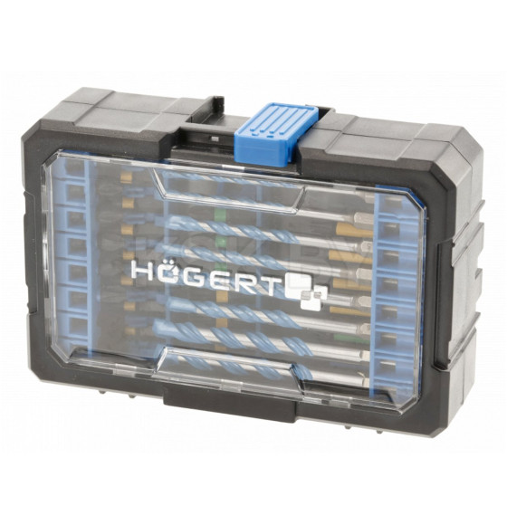 Набор бит ударных и универсальных сверл (35 шт.) HOEGERT HT1S801 (HT1S801) 