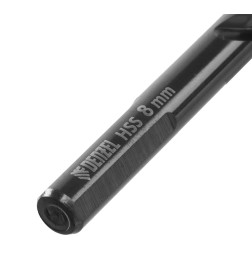 Набор сверл по металлу 2-8 мм HSS-Tin Golden Tip (6 шт.) Denzel 72300