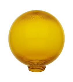 Рассеиватель шар ПММА 250 мм золотой призма (резьба А 85) TDM SQ0321-0247