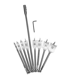 Набор сверл по дереву 10-25 мм (6 шт.) VERTEXTOOLS 0282-06