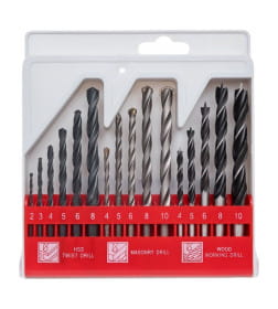 Набор сверл (16 шт.) WORTEX WDBS000U11614