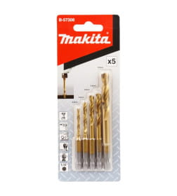 Набор сверл по металлу HSS-TiN (5 шт.) MAKITA B-57308