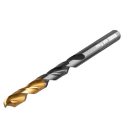 Набор сверл по металлу 1-10 мм HSS-Tin Golden Tip (19 шт.) Denzel 72321