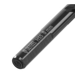 Набор сверл по металлу 1-10 мм HSS-Tin Golden Tip (19 шт.) Denzel 72321