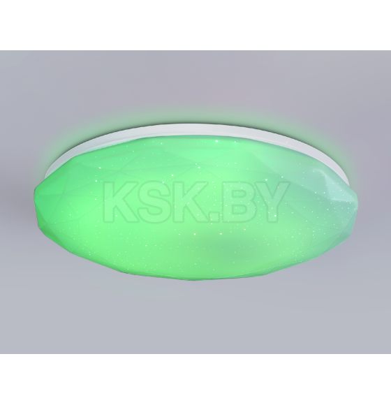 Потолочный светодиодный светильник FZ418 WH белый 66W 3000-6400K RGB (C ПДУ) Ambrella  (FZ418WH) 