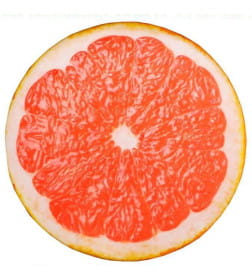 Подушка для сиденья "Грейпфрут" 33x33 см (оранжевый, красный) MATEX FRUTIS 30-843