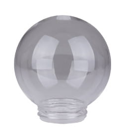 Рассеиватель шар ПММА 160 мм прозрачный (резьба А 85) TDM SQ0321-0202