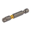 Бита TORX 40х50 мм сталь S2, шестигранный профиль (10 шт.) Denzel 11672 (11672) 