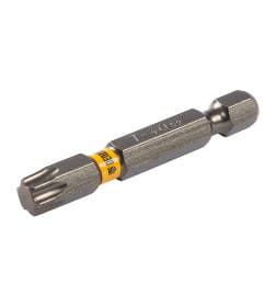 Бита TORX 40х50 мм сталь S2, шестигранный профиль (10 шт.) Denzel 11672