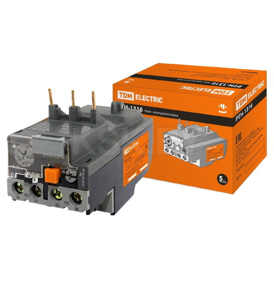 Реле электротепловое РТН-1316 9-13А TDM SQ0712-0009 (SQ0712-0009) 