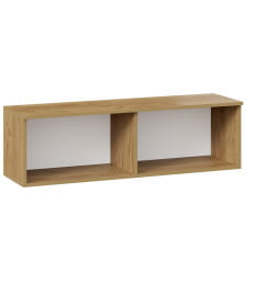 Шкаф настенный Хилтон (Дуб крафт золотой/Графит матовый) ТриЯ 251955