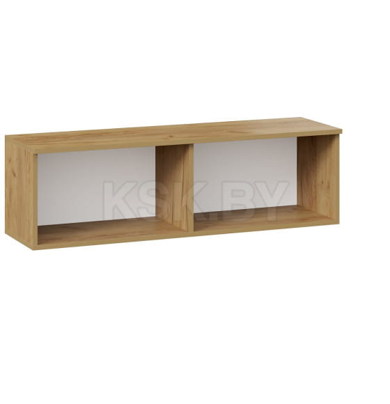 Шкаф настенный Хилтон (Дуб крафт золотой/Графит матовый) ТриЯ 251955 (251955) 