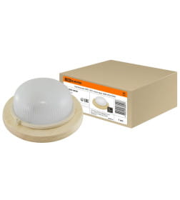 Светильник НПБ1301 сосна круг 60Вт IP54 TDM SQ0303-0430