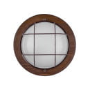 Светильник НПБ1302 венге круг с решеткой 60Вт IP54 TDM SQ0303-0433 (SQ0303-0433) 