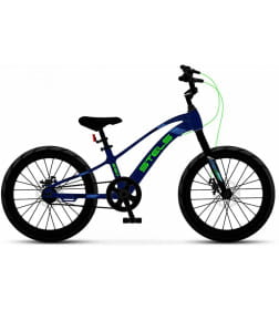 Велосипед подростковый Stels Leader-230 MD 20(10.2 Темно-синий/Черный),магниевый