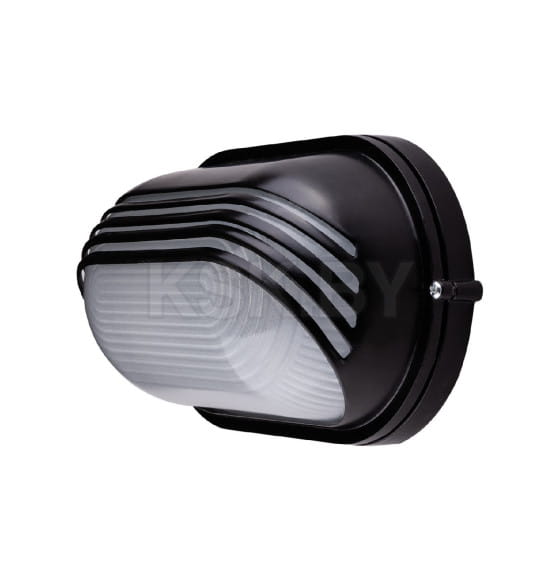 Светильник НПБ1207 черный овал ресничка 100Вт IP54 TDM SQ0303-0058 (SQ0303-0058) 
