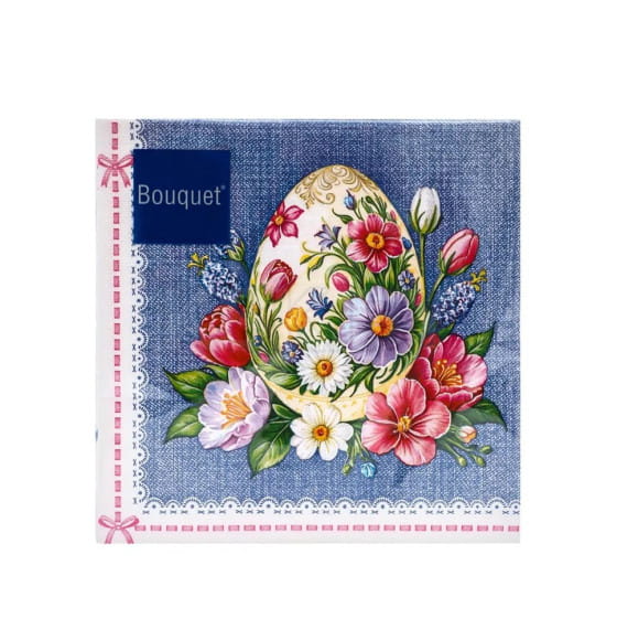 Салфетки декоративные 33 х 33 см, 3 слоя, (20 шт) 