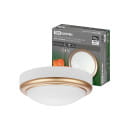 Светильник накладной LED ДПО "Антарес" 15Вт 6500К круг 180х66 мм матовое золото IP54 TDM SQ0354-0026 (SQ0354-0026) 