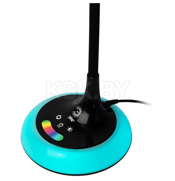 Настольный светильник NLED-481-10W-BK светодиодный с RGB  черный ЭРА (Б0048592) 