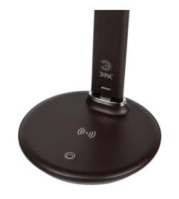 Настольный светильник ЭРА NLED-505-10W-BR светодиодный коричневый