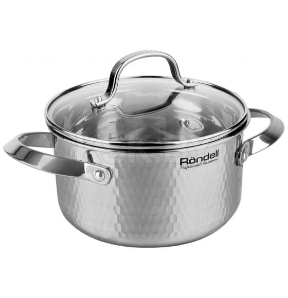Кастрюля с крышкой 24 см, 5,6 л RDS-1295 RainDrops Rondell (RDS-1295) 