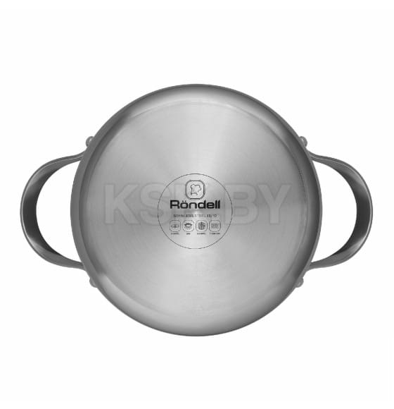 Кастрюля с крышкой 24 см, 5,6 л RDS-1295 RainDrops Rondell (RDS-1295) 