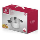 Кастрюля с крышкой 20 см 3,1 л RDS-1596 Quadro Rondell (RDS-1596) 