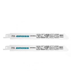 Полотно для сабельной пилы универсальное 4431 VP - S1122VF 180x1,8-2,5 мм (2 шт.) Gross 782105