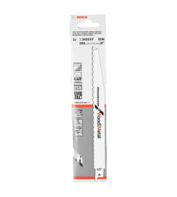Полотно для сабельной пилы по дереву с гвоздями S3456XF (2 шт.) BOSCH 2608654405