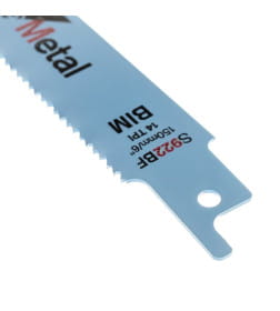 Полотно для сабельной пилы по металлу S922BF (5 шт.) BOSCH 2608656014