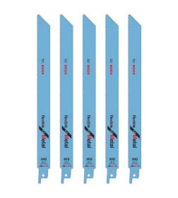 Полотно для сабельной пилы по металлу S1122BF (5 шт.) BOSCH 2608656019