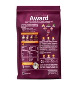 1+1 Сухой корм AWARD Indoor Big cats для взрослых домашних кошек крупных пород с говядиной и курицей с добавлением брокколи и юкки