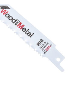 Полотно для сабельной пилы по дереву с гвоздями S1222VF (2 шт.) BOSCH 2608656043