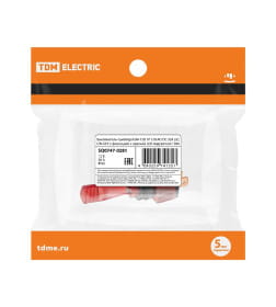 Выключатель-тумблер ASW-13D 1P 12В AC/DC 20А (3c) ON-OFF с фиксацией с красной LED подсветкой TDM SQ0747-0281