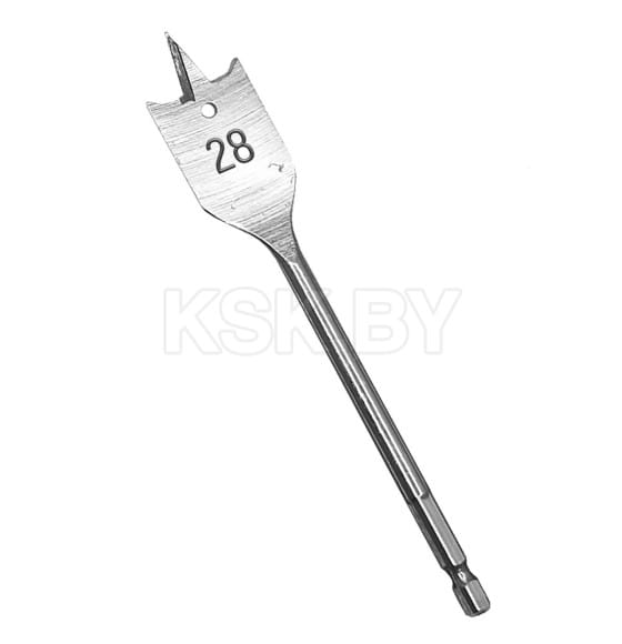 Сверло по дереву перьевое 28х152 мм VERTEXTOOLS 1133-28 (1133-28)