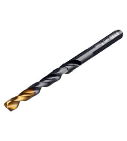 Сверло по металлу  5 мм, HSS-Tin, Golden Tip (10 шт.) Denzel 717213