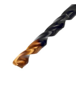Сверло по металлу  5 мм, HSS-Tin, Golden Tip (10 шт.) Denzel 717213