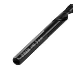 Сверло по металлу  5 мм, HSS-Tin, Golden Tip (10 шт.) Denzel 717213