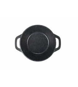 Кастрюля Kukmara (2,5л) кгч25а "Granit black" (стекл. крышка)