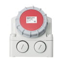 Розетка настенная с выключателем и блокировкой IP67 32А 3Р+РЕ+N 380В TDM SQ0611-0068 (SQ0611-0068) 