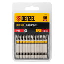 Бита PH 3х50 мм сталь S2, шестигранный профиль (10 шт.) Denzel 11650 (11650) 
