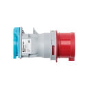 Адаптер IP44 16A с 3Р+PЕ+N 380В на 2Р+PЕ 220В TDM SQ0611-0071 (SQ0611-0071) 